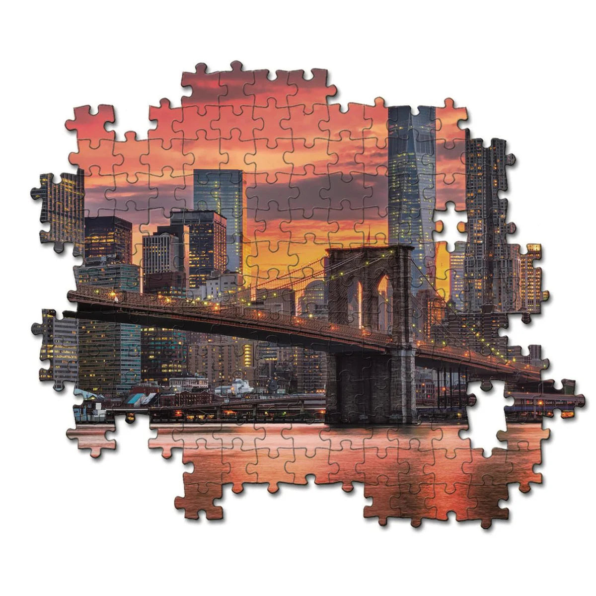 Clementoni Rompecabezas East River Al Anochecer 1500 Pza