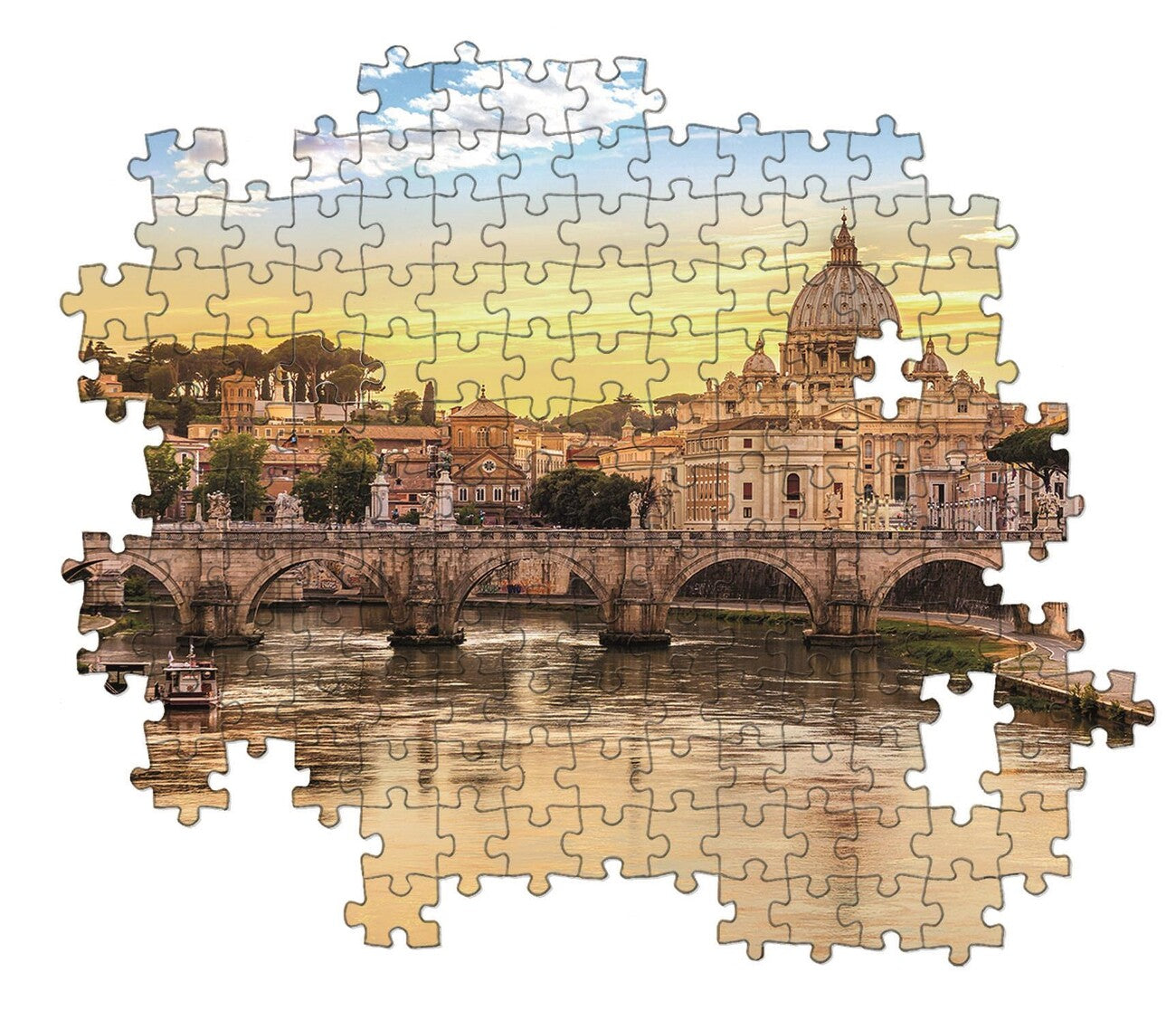 Clementoni Rompecabezas Roma Y Vaticano 1500 Pza