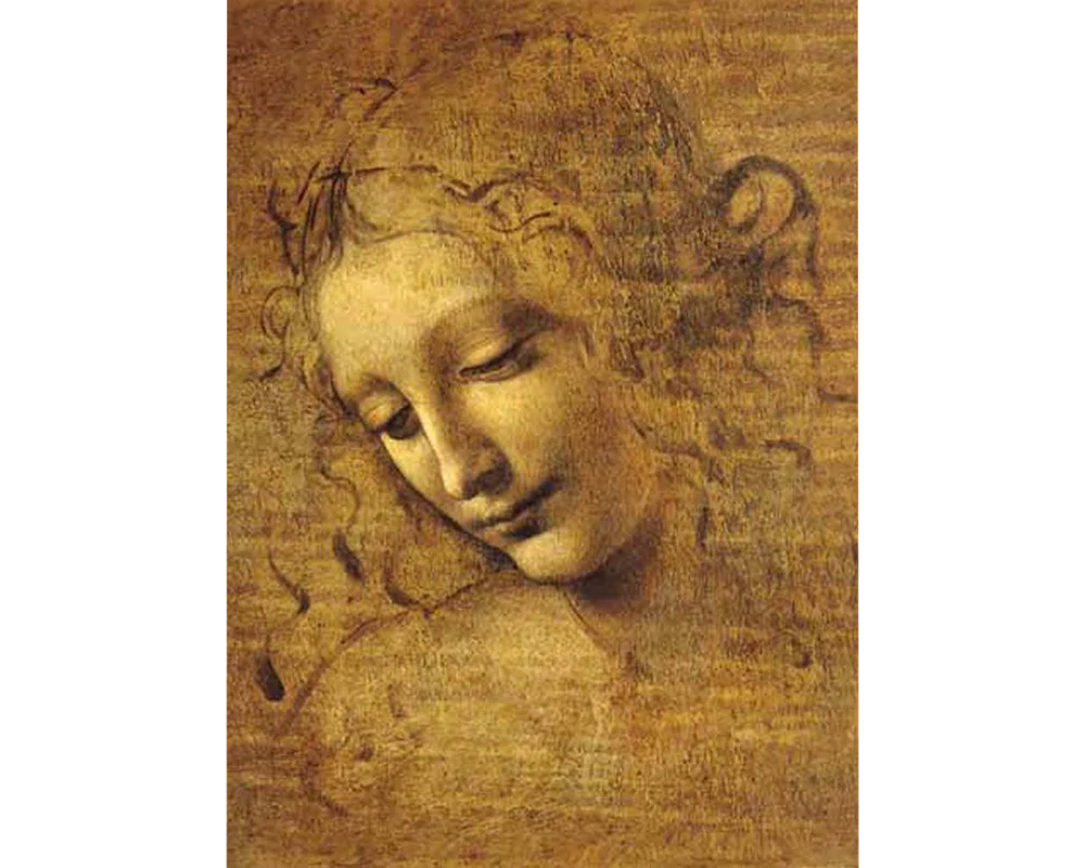 Ricordi Rompecabezas Leonardo Da Vinci Rostro Joven 1000 Pza