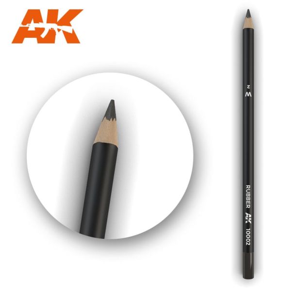 AK Watercolor Pencil Rubber Lápiz base agua AK10002