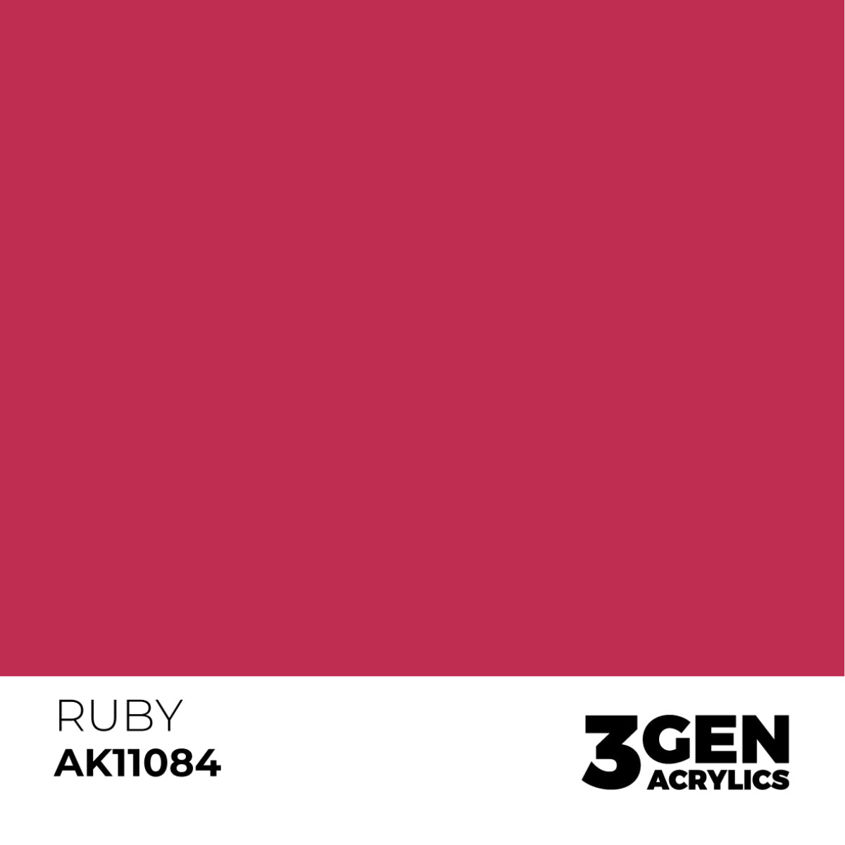 Ak Pintura Acrílica Gama Genérica AK11084 Ruby 18ml