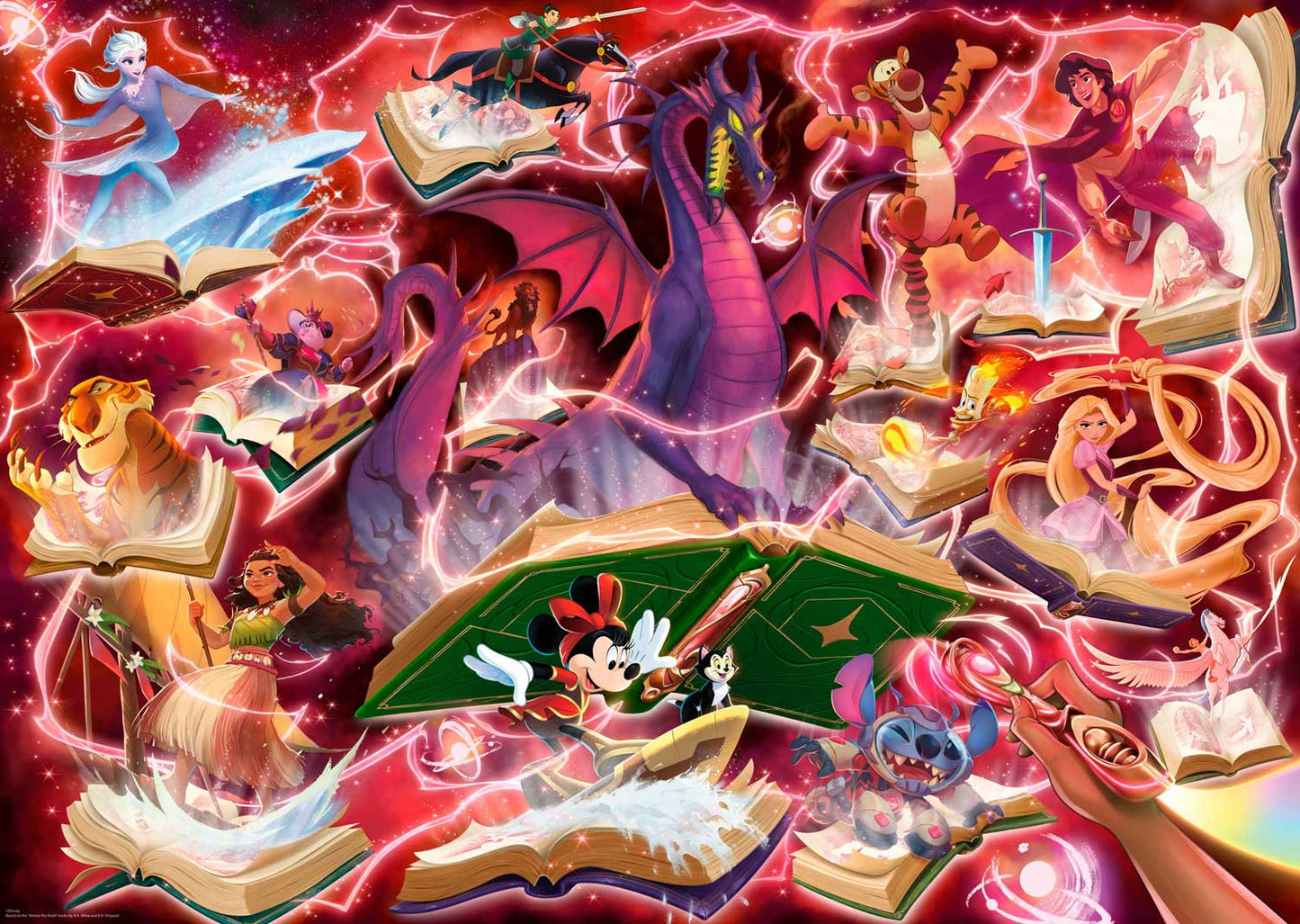 Ravensburger Rompecabezas Disney Lorcana Ruby 1000 Pza