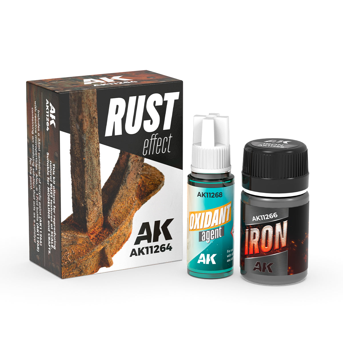 Ak Rust Effect Kit Efecto Oxido Ak11264