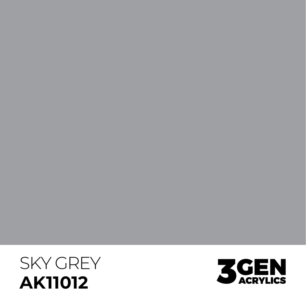 Ak Pintura Acrilica Gama Generica AK11012 Sky Grey 18ml