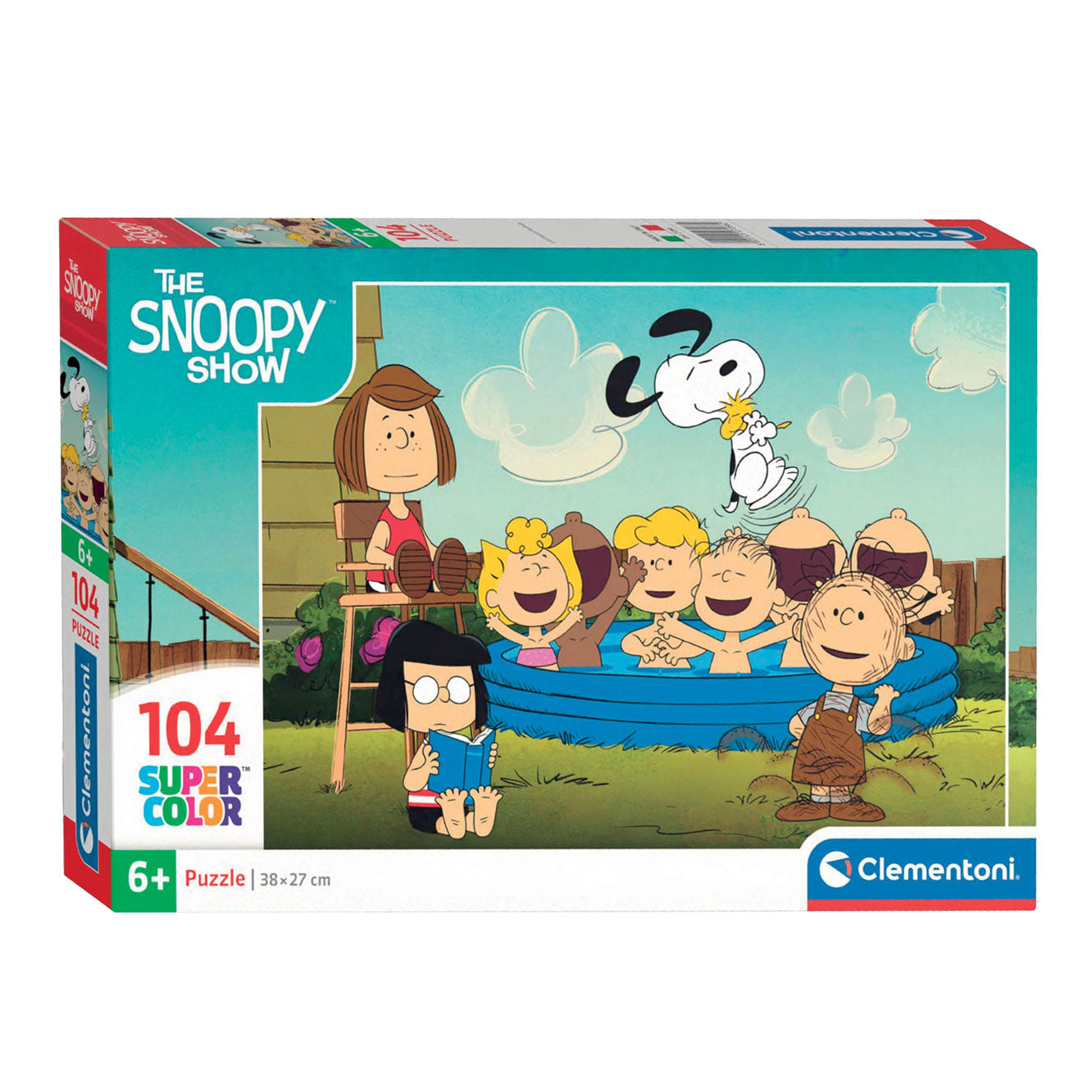 Clementoni Rompecabezas Snoopy Show Peanuts 104 Pza