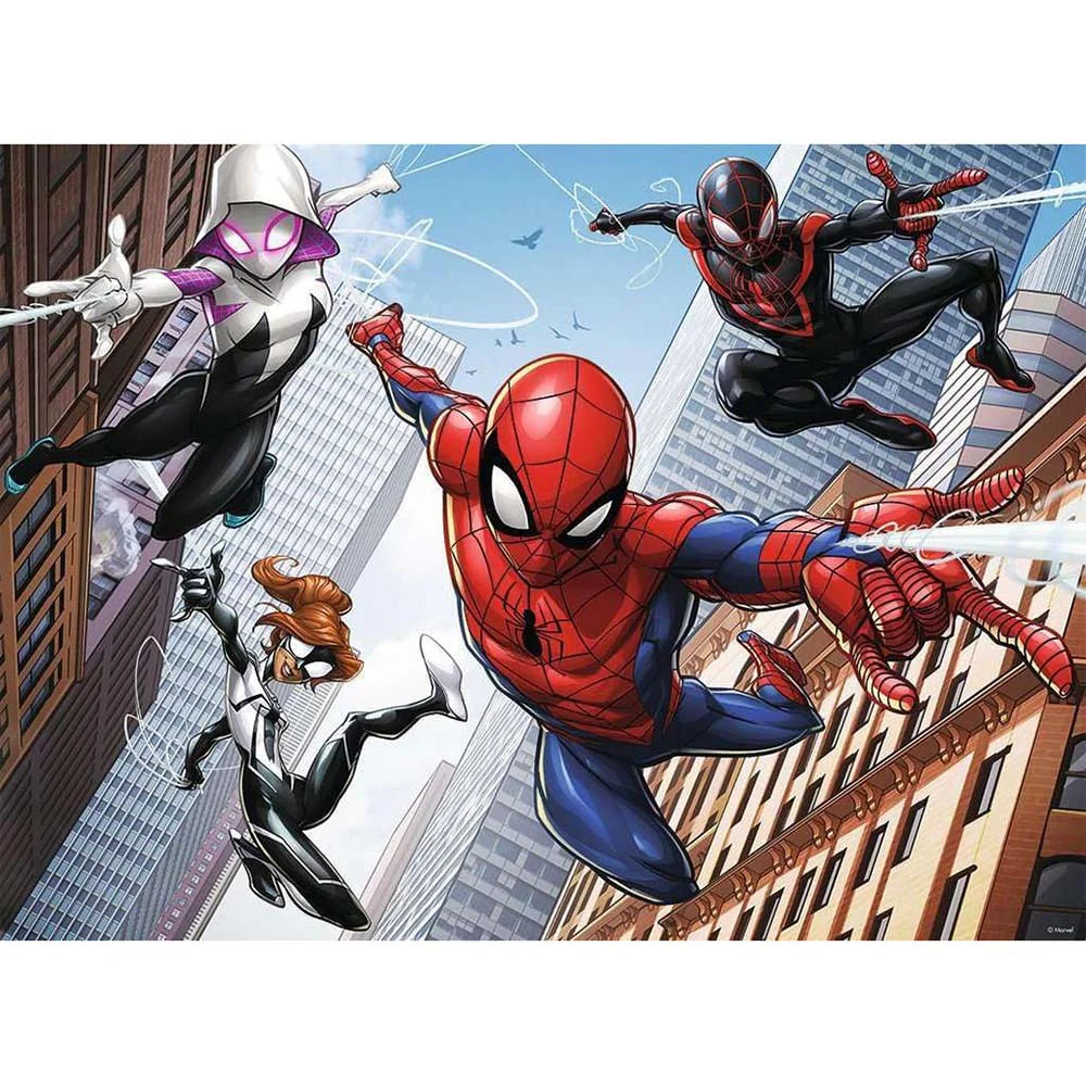 Ravensburger Rompecabezas Equipo Spider-man 200 Pza