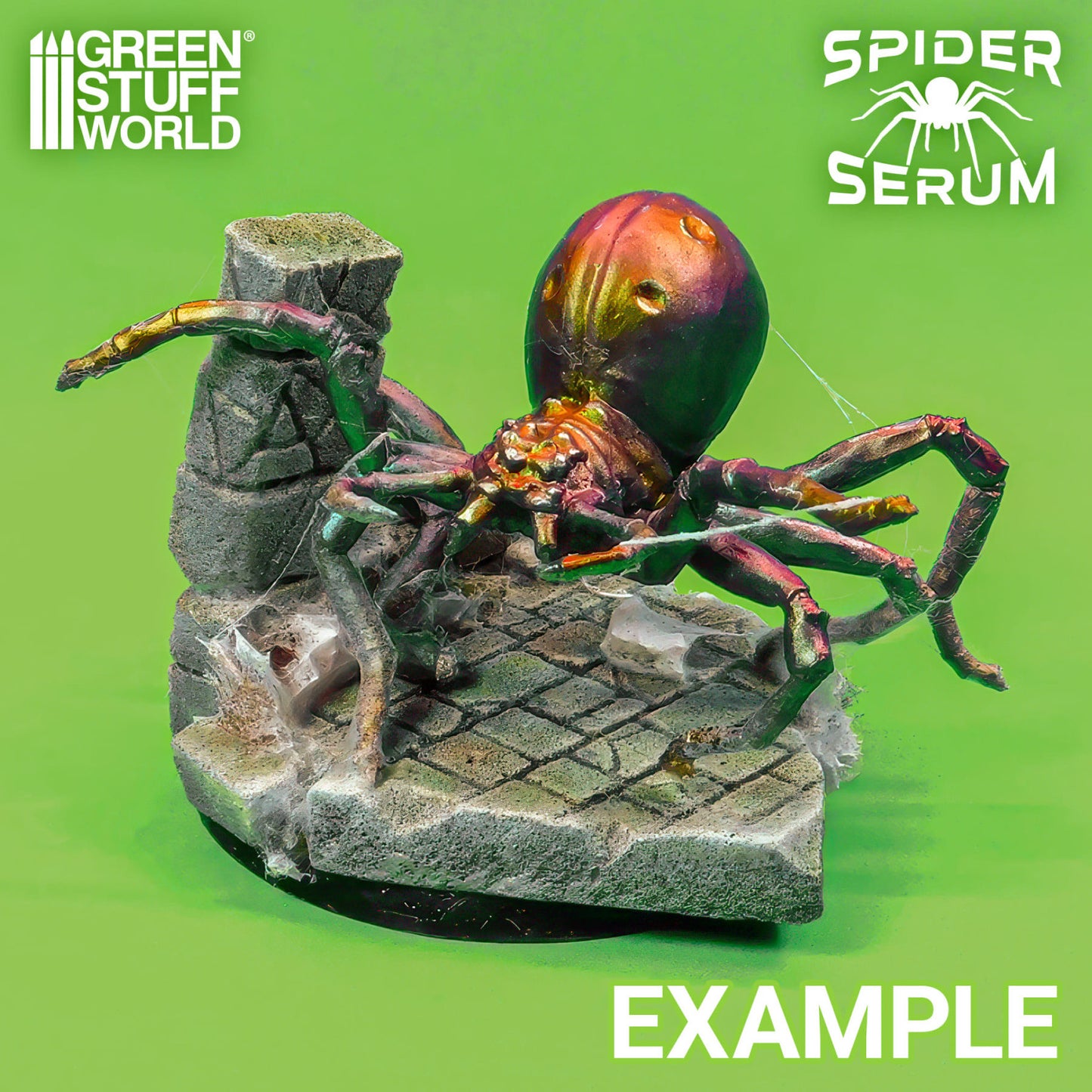 Green Stuff World Spider Serum Cleaner 10ml Telaraña Limpiador