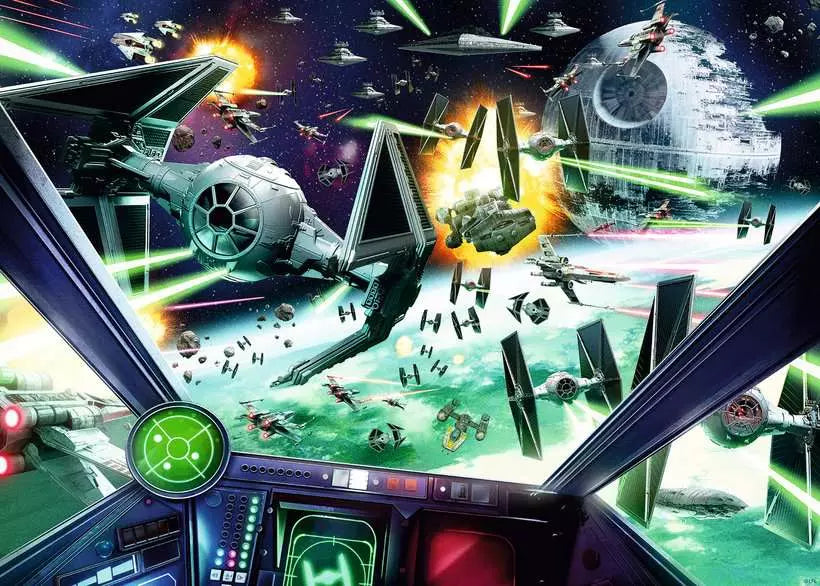 Ravvensburger Rompecabezas Star Wars X-wing Cockpit 1000 Pza