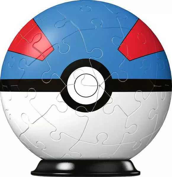 Ravensburger Rompecabezas 3d Pokémon Super Ball 54 Pza