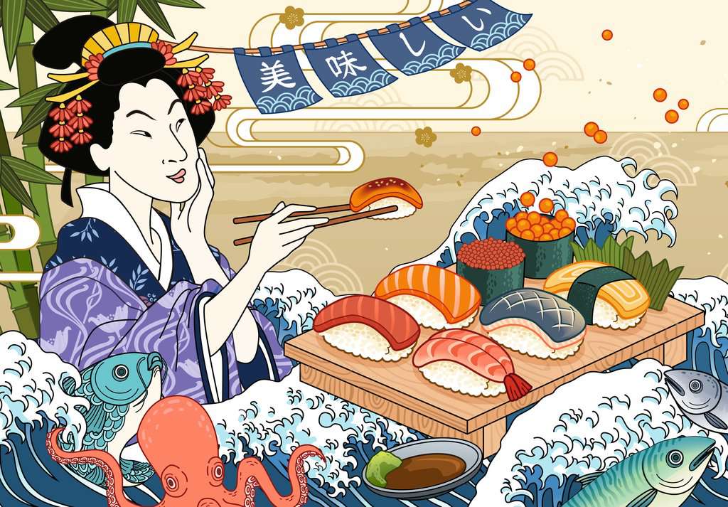 Ravensburger Rompecabezas Moment Sushi 300 Pza
