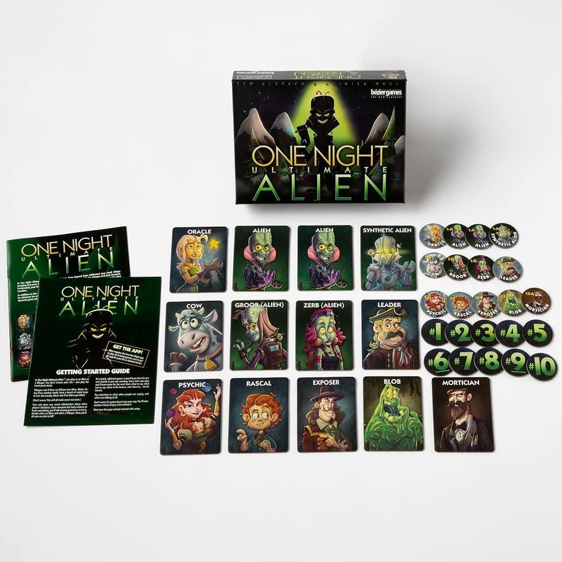 One Night Ultimate Alien Juego De Mesa