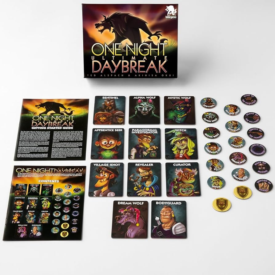 One Night Ultimate Werewolf Daybreak juego de mesa
