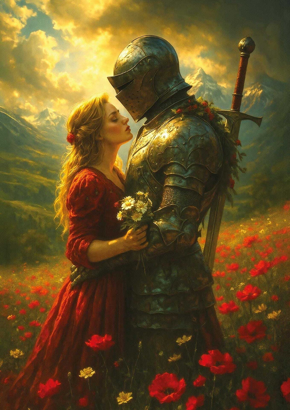 Art Puzzle Rompecabezas El Ultimo Abrazo antes de la Batalla 1000 Pzas