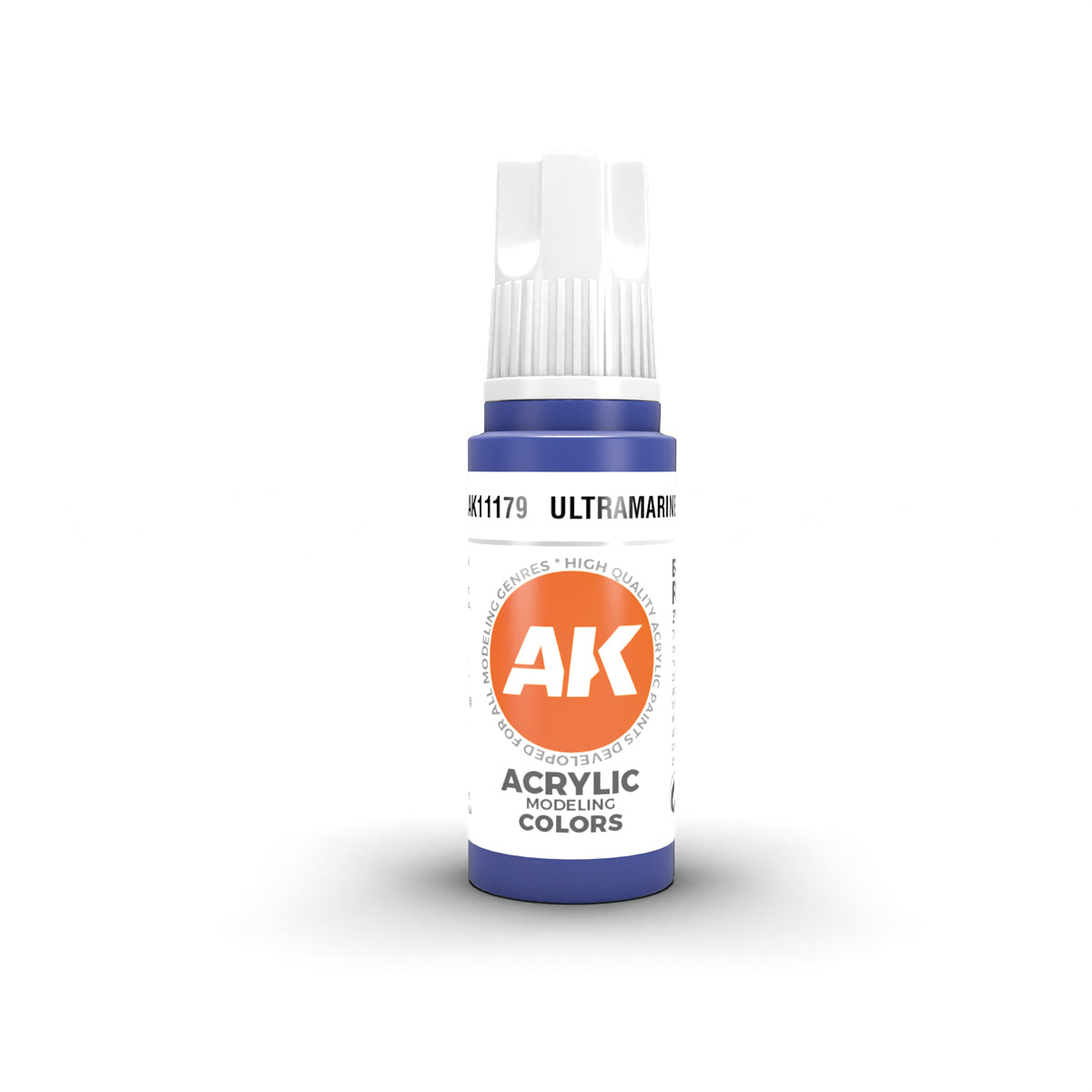 Ak Pintura Acrílica Gama Genérica AK11179 Ultramarine 18ml