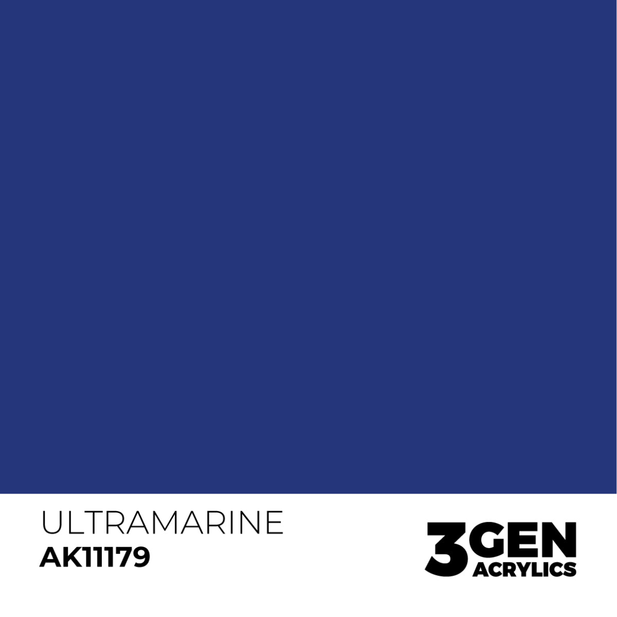 Ak Pintura Acrílica Gama Genérica AK11179 Ultramarine 18ml