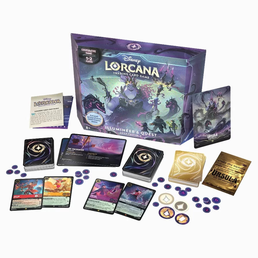 Disney Lorcana Illumineers Quest Deep Trouble Ursulas Return