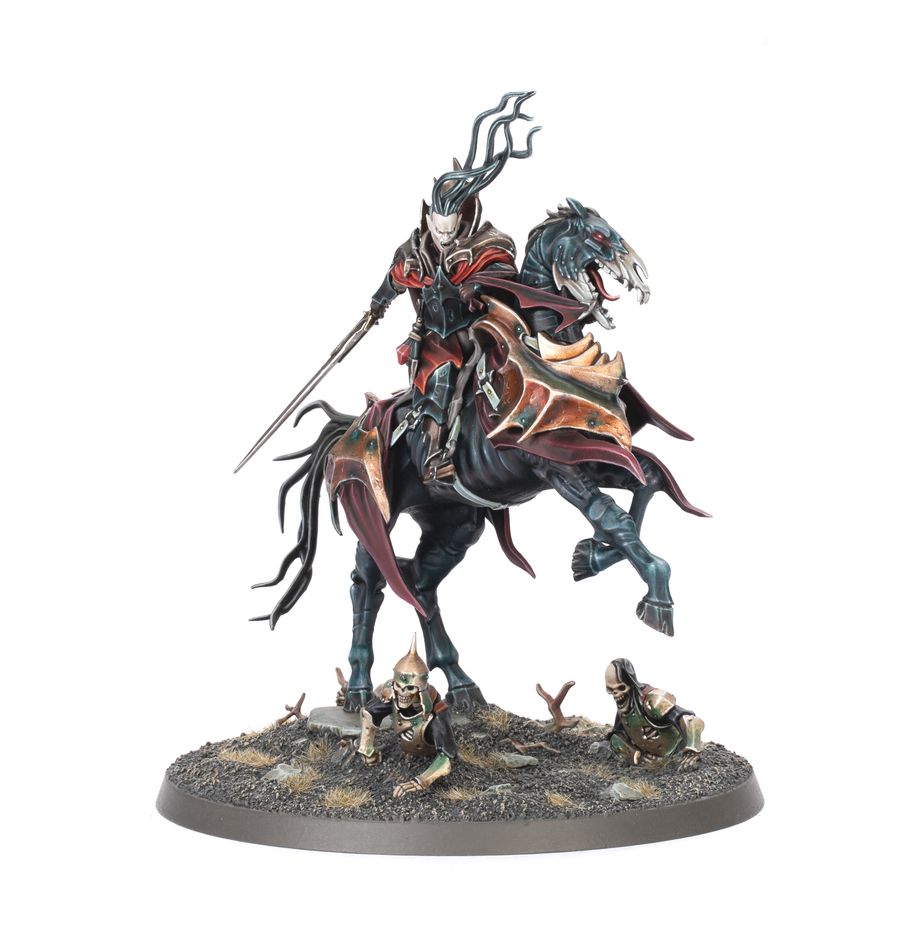 Games Workshop Warhamer Age of Sigmar Soulblight Gravelords Vampire Lord On Nightmare Steed