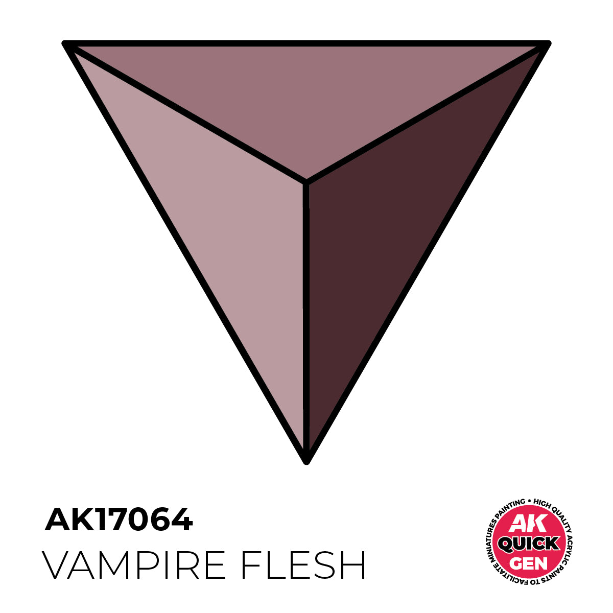 AK Pintura Acrílica Quickgen AK17064 Intensity Low Vampire Flesh 18ml
