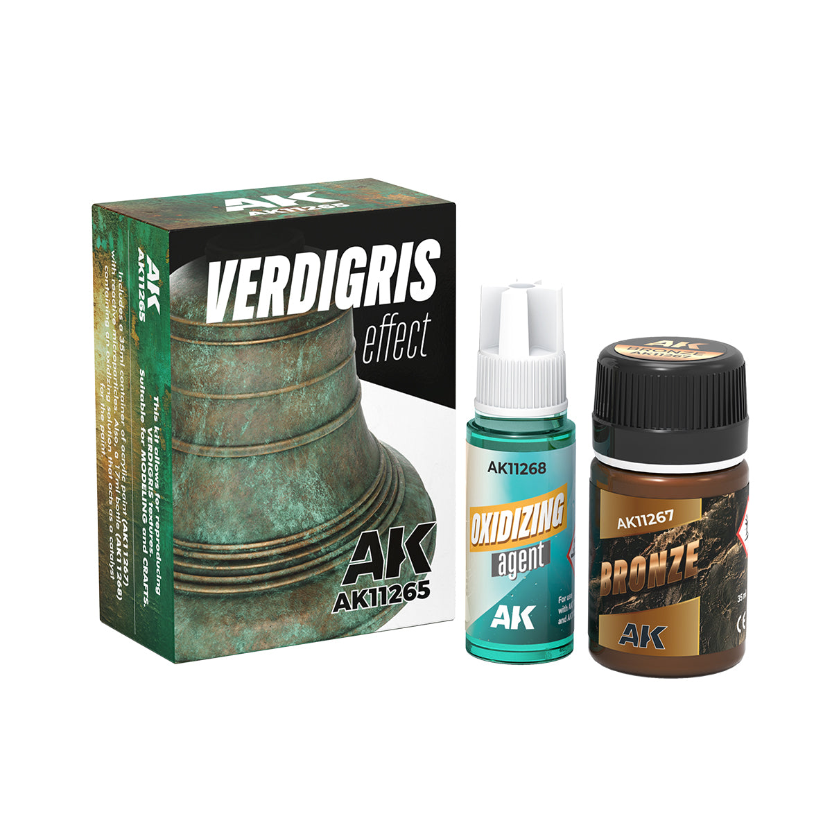 Ak Verdigris Effect Kit Efecto Verdigris Ak11265