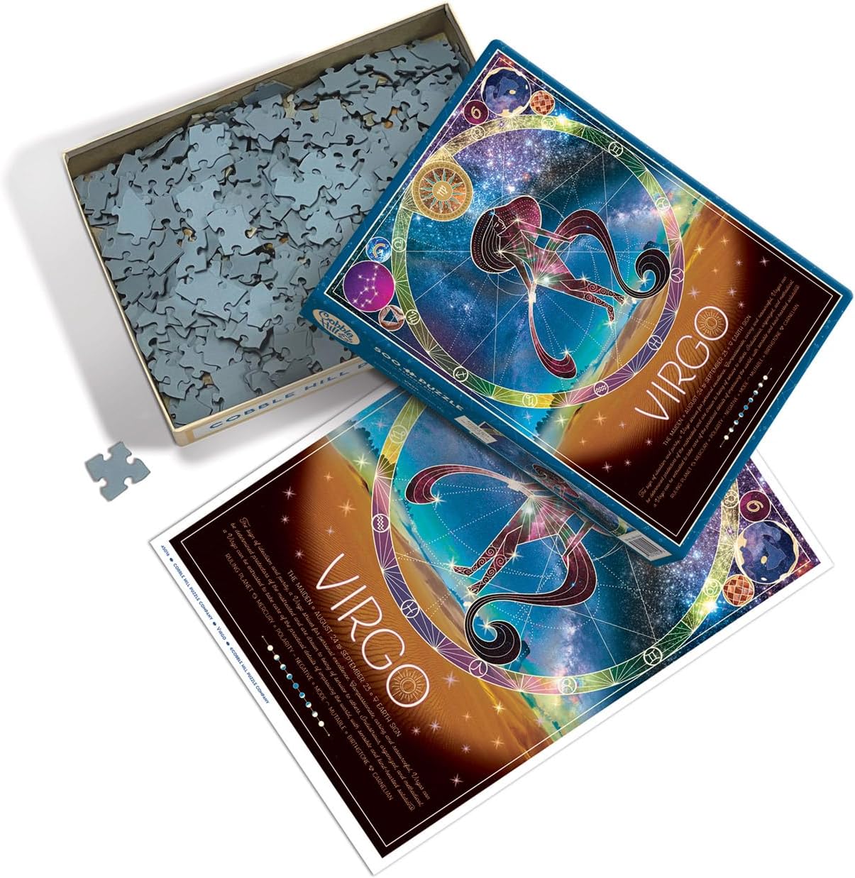 Cobble Hill Rompecabezas Zodiaco Virgo 500 Pz