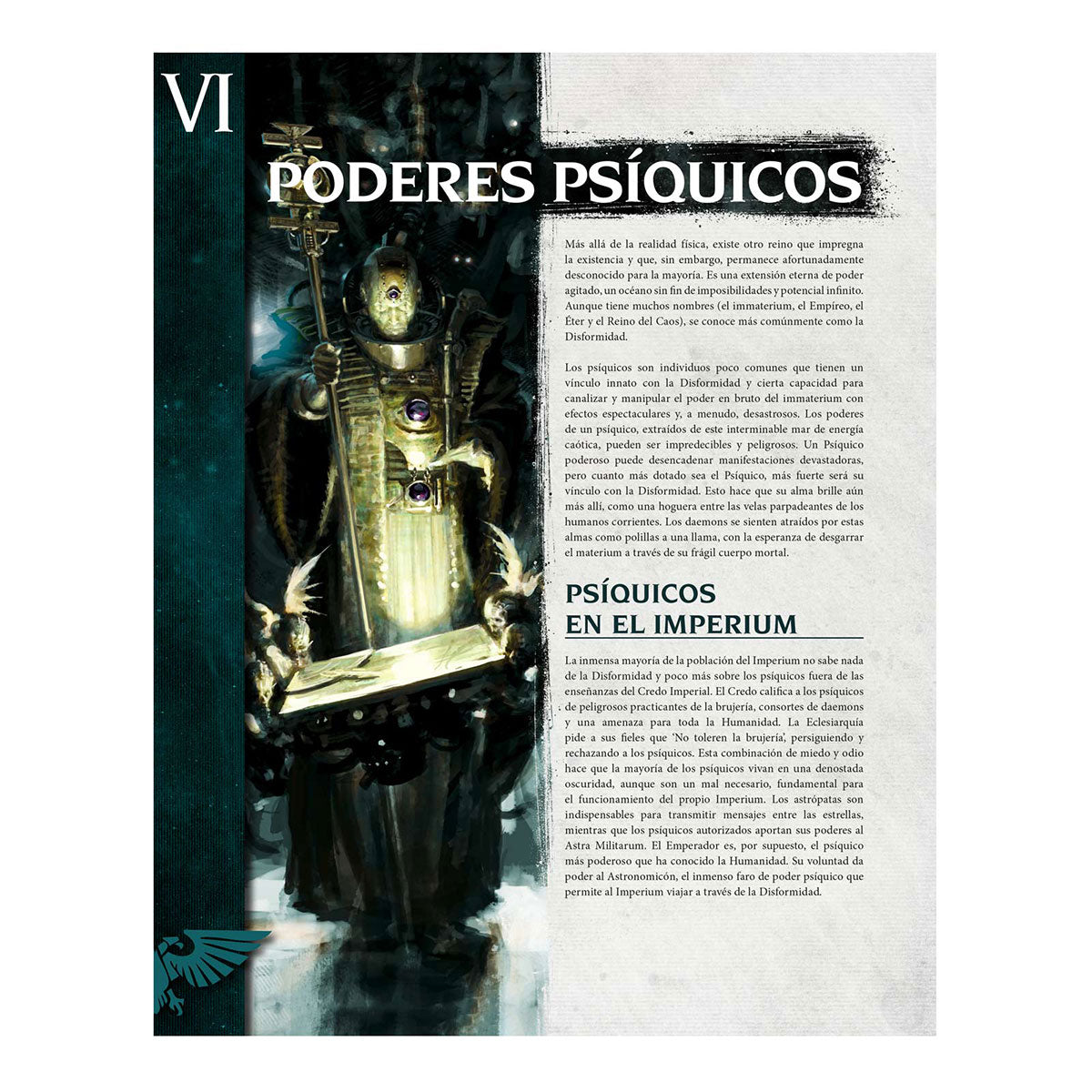 Devir Warhammer40K Juego Rol Imperium Maledictum Reglas Basicas Libro - Español