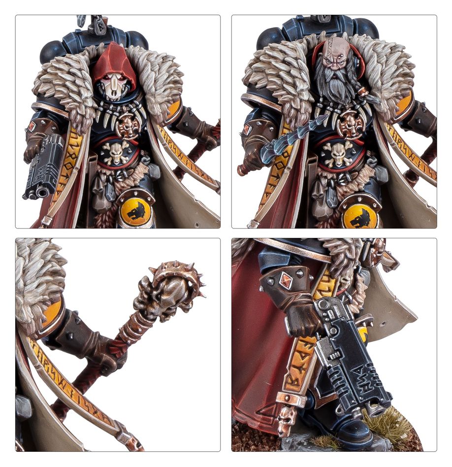 Games Workshop Warhammer40k Space Wolves Wolf Priest