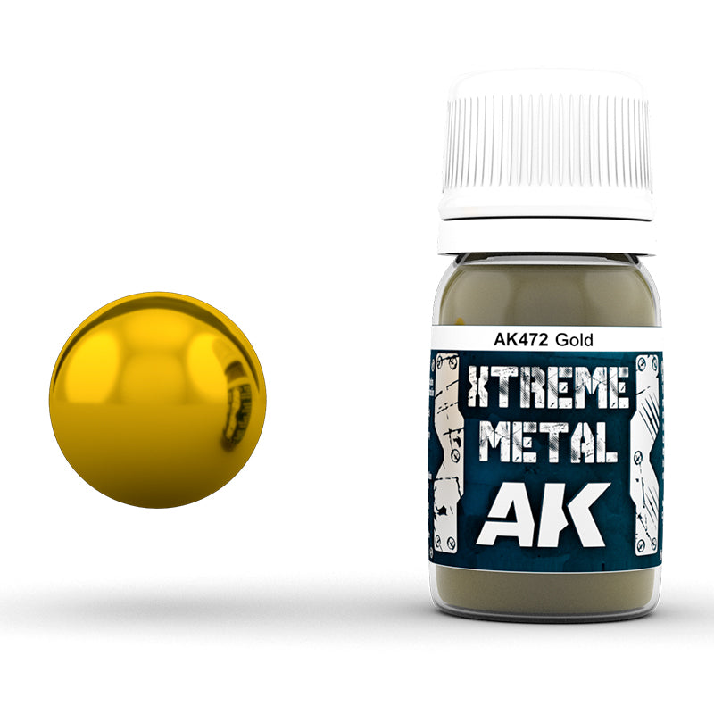 Ak Xtreme Metal Pintura AK472 Gold 30ml