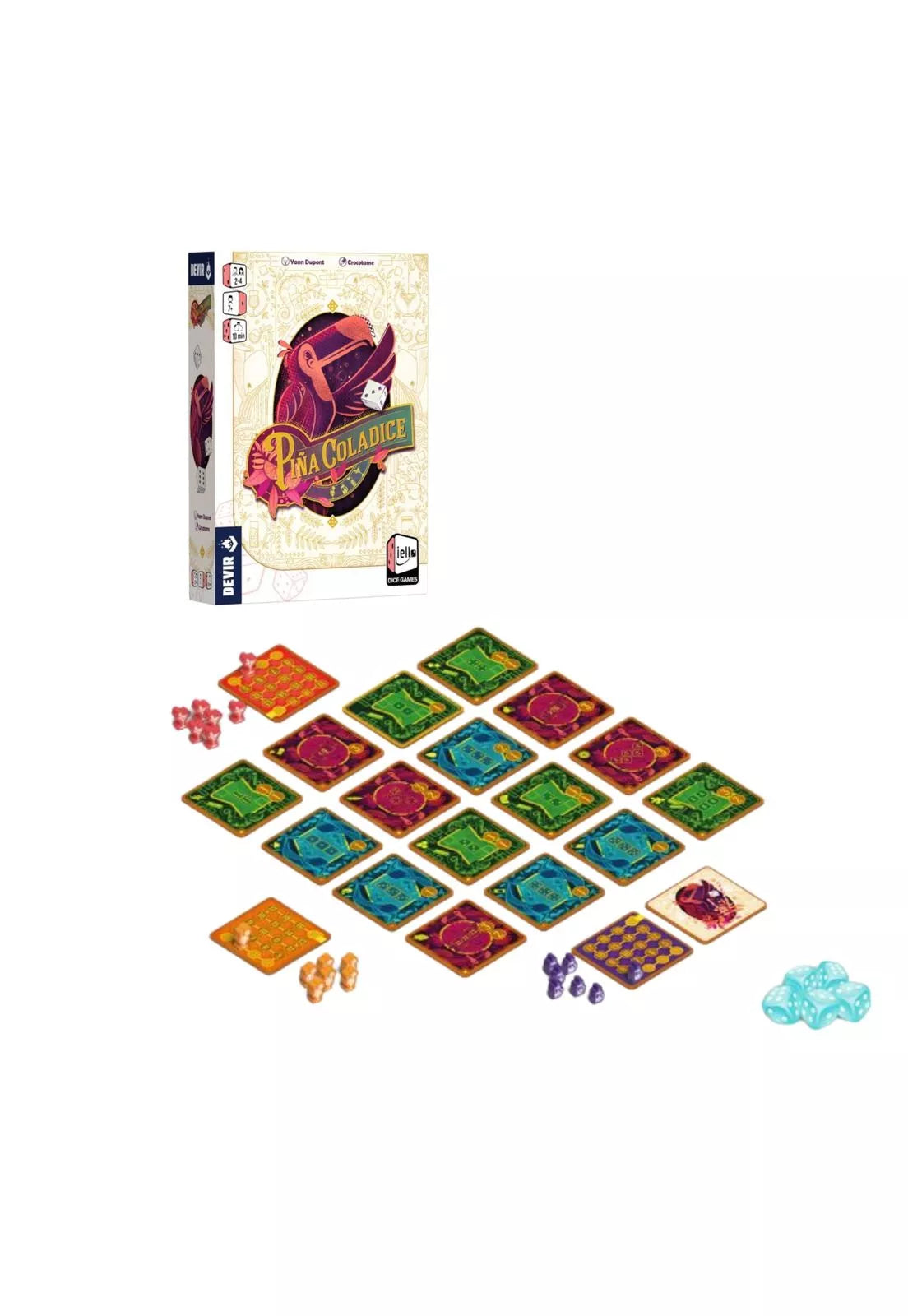 Devir Piña Coladice Juego De Mesa - En Español