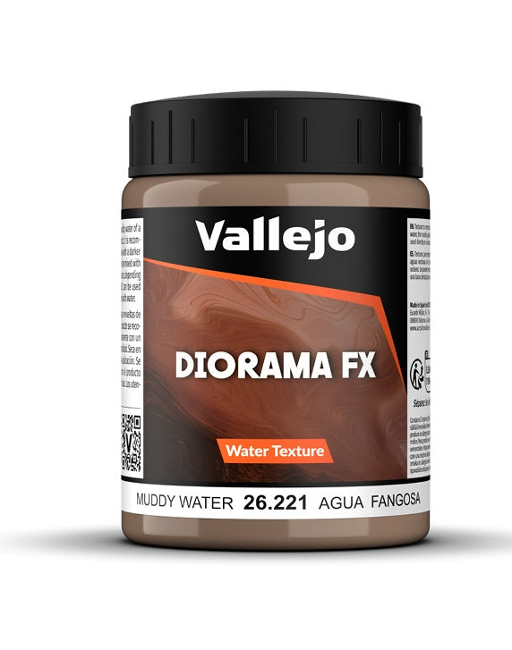 Vallejo Texture Aclylic Agua Fangosa 200ml 26.221