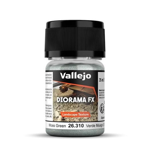 Vallejo Diorama Fx Landscape Texture Verde Musgo 35ml 26.310 0,1-1 mm