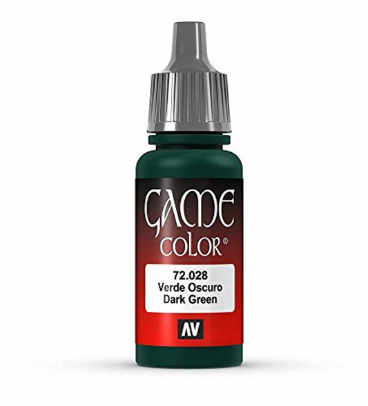 Vallejo Game Color 17ml Pintura Verde Oscuro 72.028
