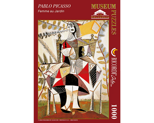 Ricordi Rompecabezas Pablo Picasso Dama En El Jardín 1000 Pz