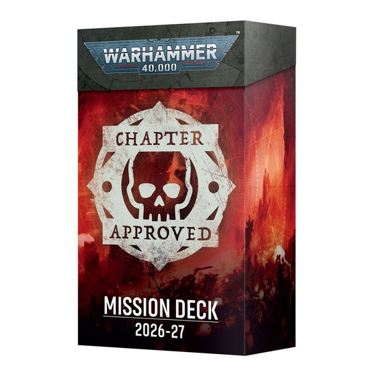 GW Warhammer 40K Chapter Approved 2026-27 Mission Deck Inglés