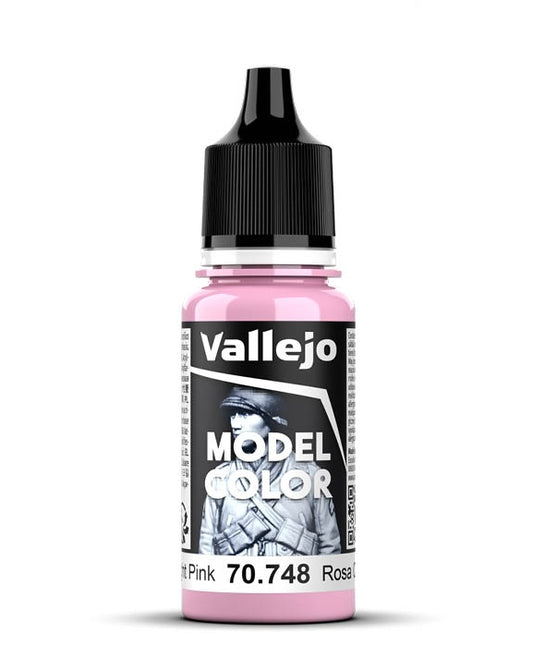 Vallejo Model Color 2024 18ml Pintura Acrílica 42 Rosa Claro 70.748