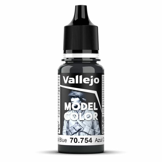 Vallejo Model Color 2024 18ml Pintura Acrílica 73 Azul Continental 70.754