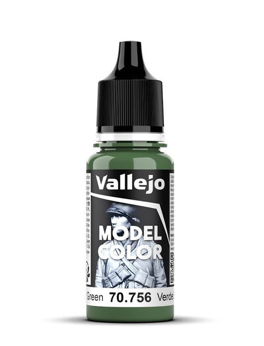 Vallejo Model Color 2024 18ml Pintura Acrílica 77 Verde Splinter 70.756