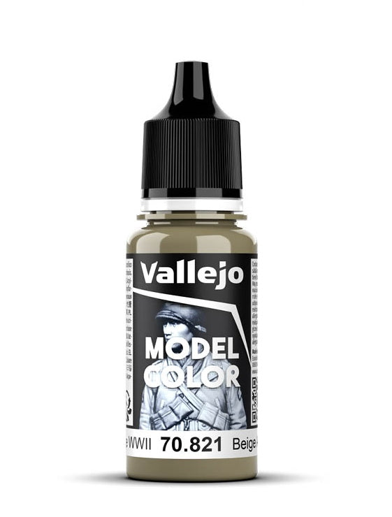 Vallejo Model Color 2024 18ml Pintura Acrílica 113 Beige Alemán WWII 70.821
