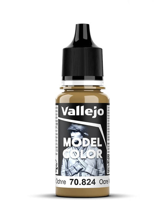 Vallejo Model Color 2024 18ml Pintura Acrílica 133 Ocre Naranja 70.824