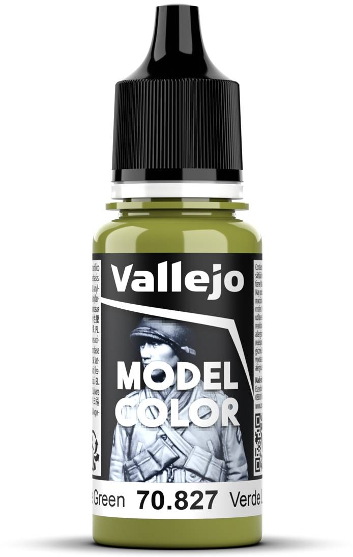 Vallejo Model Color 2024 18ml Pintura Acrílica 091 Verde Lima 70.827