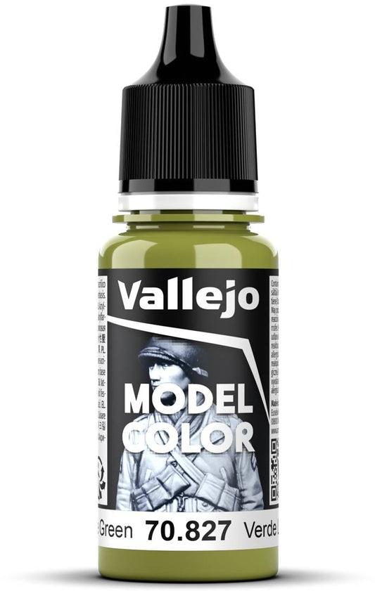 Vallejo Model Color 2024 18ml Pintura Acrílica 091 Verde Lima 70.827
