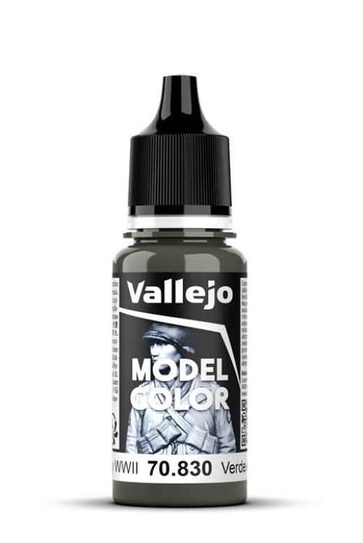 Vallejo Model Color 2024 102 Verde Alemán WWII 70.830 18ml Pintura Acrílica