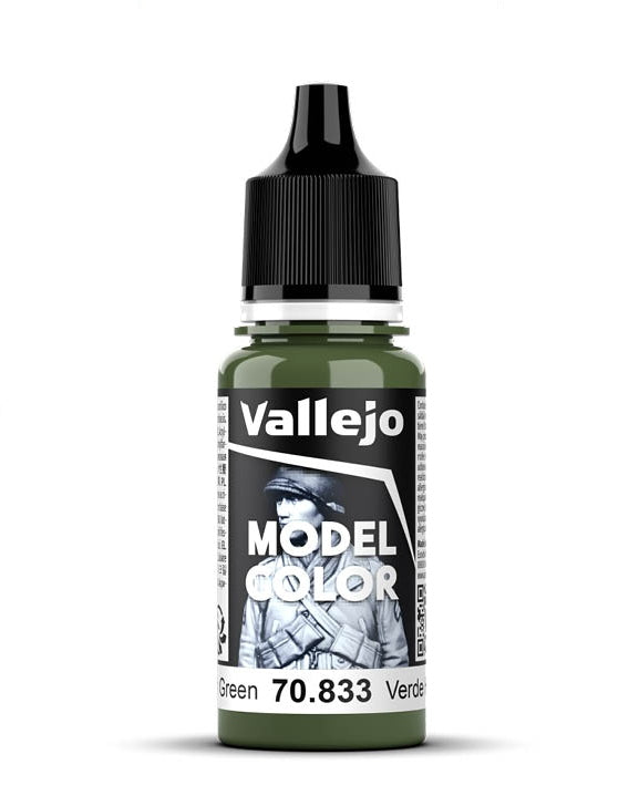 Vallejo Model Color 2024 18ml Pintura Acrílica 87 Verde Helecho 70.833