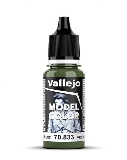 Vallejo Model Color 2024 18ml Pintura Acrílica 87 Verde Helecho 70.833