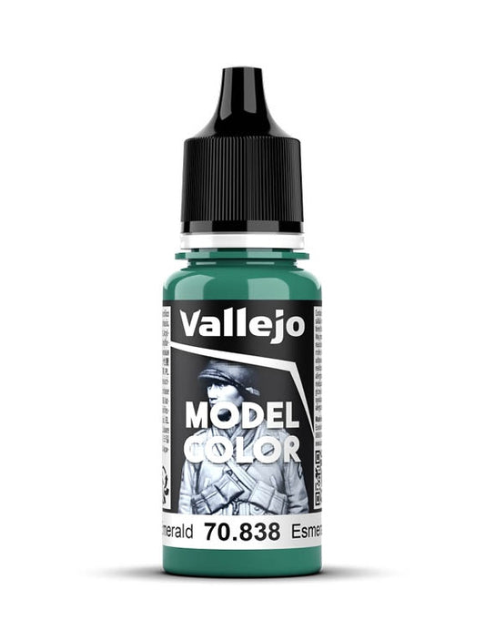 Vallejo Model Color 2024 18ml Pintura Acrílica 75 Esmeralda 70.838