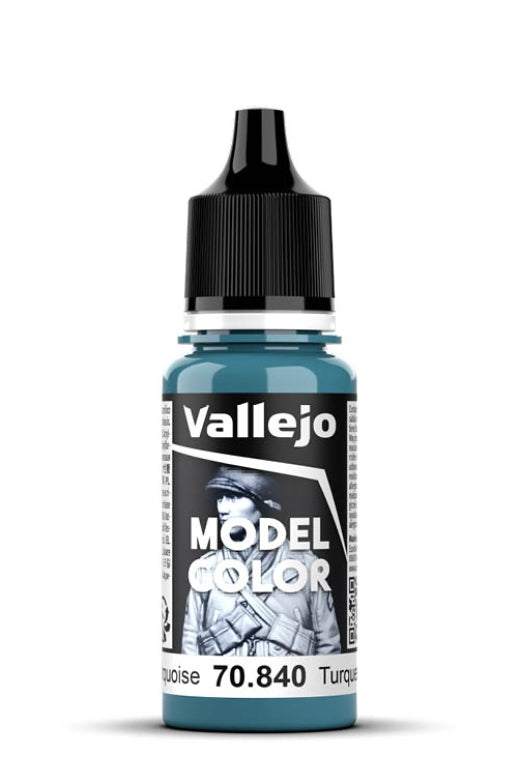 Vallejo Model Color 2024 68 Turquesa Claro 70.840 18ml Pintura Acrílica