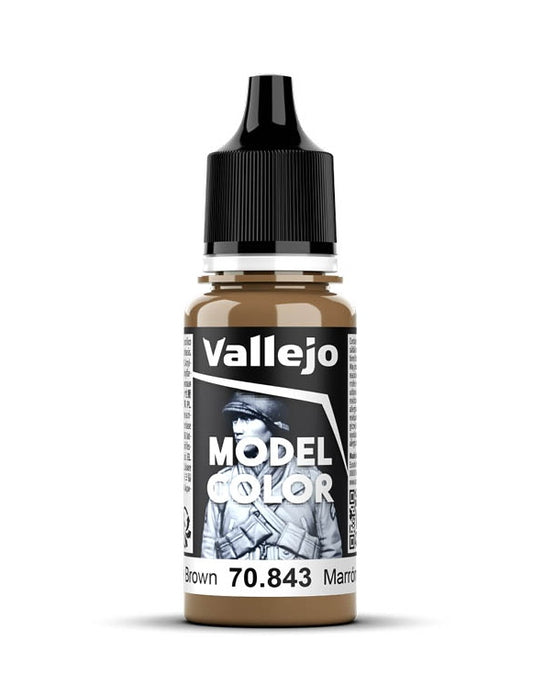 Vallejo Model Color 2024 18ml Pintura Acrílica 14 Marrón Corcho 70.843