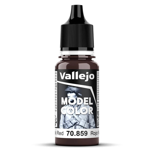 Vallejo Model Color 2024 18ml Pintura Acrílica 41 Rojo Negro 70.859