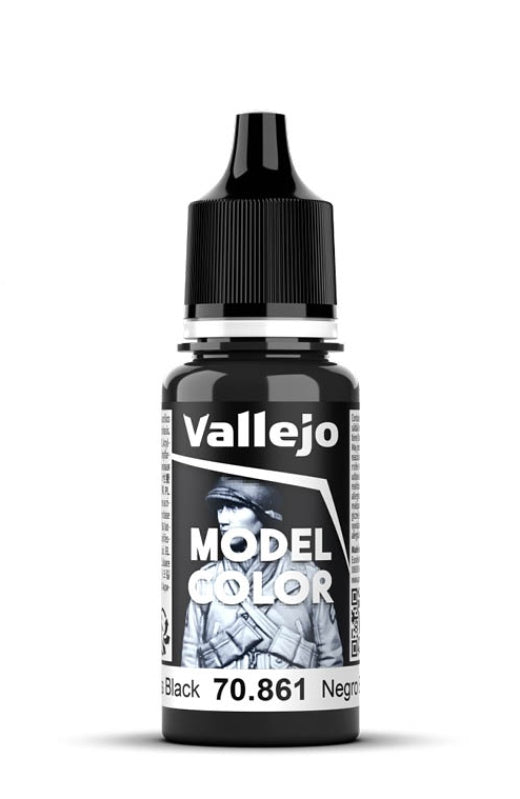 Vallejo Model Color 2024 170 Negro Brillante 70.861 18ml Pintura Acrílica