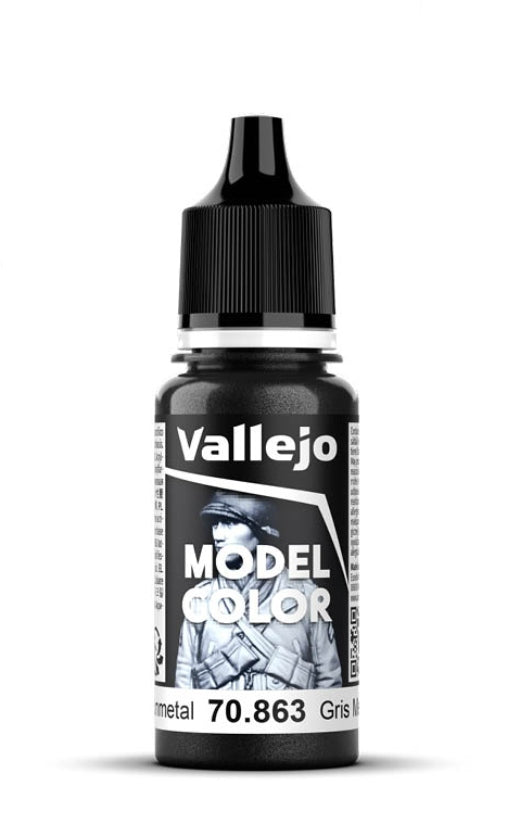 Vallejo Model Color 2024 179 Gris Metalizado 70.863 18ml Pintura Acrílica