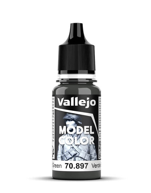 Vallejo Model Color 2024 18ml Pintura Acrílica 84 Verde Bronce 70.897